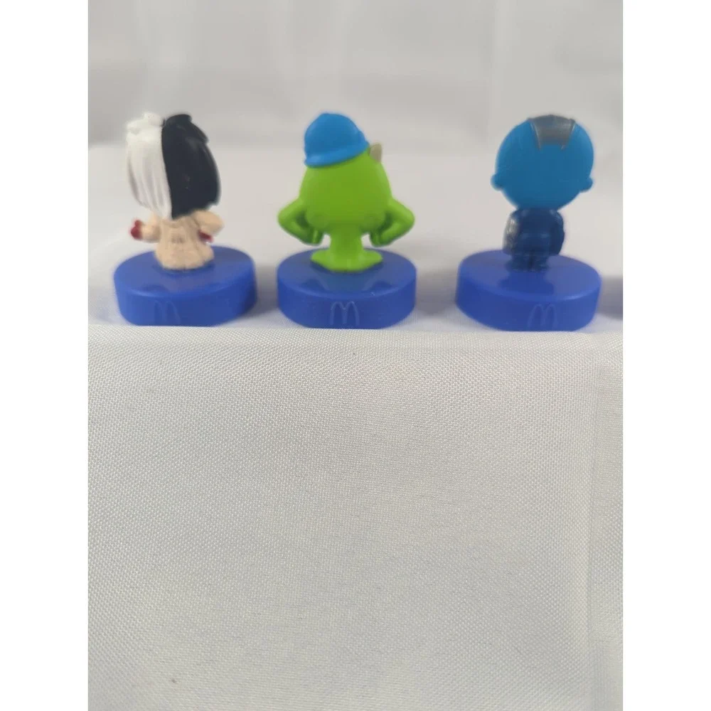 Lot of 4 Disneyland 70th Anniversary McDonalds Happy Meal Toys Figures